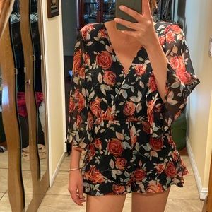 Rose romper